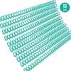 KW-trio 10 pièces en plastique 30 trous reliures à feuilles mobiles anneaux de reliure peignes