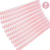 KW-trio 10 pièces en plastique 30 trous reliures à feuilles mobiles anneaux de reliure peignes