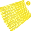 KW-trio 10 pièces en plastique 30 trous reliures à feuilles mobiles anneaux de reliure peignes