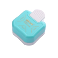 KW-trio 3-en-1 coin arrondi poinçon R4 / R7 / R10mm coin rond coupe-bordures pour pochettes de plastification de papier Photo de carte