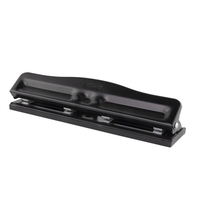 KW-triO Perforateur portable 3 trous Perforateur portable en métal Capacité de 10 feuilles Perforatrice à papier à ouverture de 7 mm pour A4 A5 A7 A6 B5 Notebook Scrapbook Diary Planner