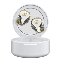 KZ SK10 True Écouteurs stéréo sans fil intra-auriculaires 1BA + 1DD Hybrid BT Casque Stéréo Écouteurs confortables pour appel de jeu de musique Compatible avec iOS Android