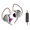 KZ ZS10 Pro 3.5mm casque intra-auriculaire filaire 1DD + 4BA hybride HiFi musique écouteur sport casque 2pin câble détachable contrôle en ligne avec micro