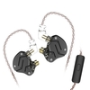 KZ ZSN 3.5mm casque intra-auriculaire haute fidélité en métal avec microphone