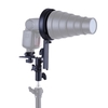 L-Bracket Speedlight Speedlite Mont flash avec Bowens Mount Adapter froide Chaussures pour Dish Softbox Reflector Beauty Honeycomb Umbrella Snoot