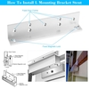 L Montage 350lbs stent Support Pour 180kg magnétique de verrouillage de porte en alliage d