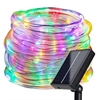 La corde solaire de LED allume la lampe extérieure de tube imperméable de 8 modes avec l