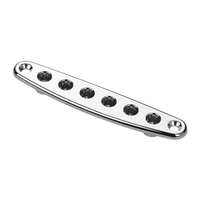 La guitare électrique partie la ficelle de pont en métal par des bagues de corps de bagues de corps pour le remplacement de guitare