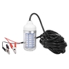 La pêche sous-marine de 12V 15W attirent la lumière de système de recherche de poissons de la lumière LED de lampe avec le cordon d