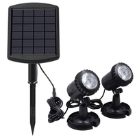 La piscine de LED allume la lumière actionnée solaire imperméable de bassin de jardin