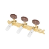 LADE 3 + 3 Chevilles de réglage de cordes de guitare de style ouvert avec vis de montage Tête d