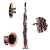Lade WSS-899 Saxophone Soprano Saxophone droit professionnel en bronze rouge