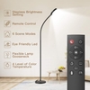 Lampadaire,  télécommande et contrôle tactile 2500K-6000K Lampadaire LED pour chambre à coucher et lampadaire pour salon et 4 températures de couleur Lampe sur pied,  dodocool Lampe sur pied pour la lecture de bureau de chambre