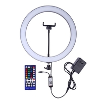 Lampe à anneau vidéo PULUZ LEDs BT Connection Remote Control