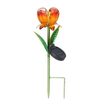 Lampe à gazon à DEL alimentée à l