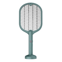 Lampe anti-moustique pour raquette 2 en 1 Bug Zapper