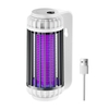 Lampe anti-moustique USB murale et de bureau avec veilleuse blanche chaude Lampe anti-moustique électrique non toxique Insecte moustique attire les mouches des fruits pour la maison,  la chambre,  le camping en plein air