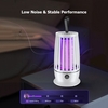 Lampe anti-moustiques et veilleuse 2-en-1 Lampe anti-moustiques intelligente Rechargeable Tueur de moustiques Ménage Électronique Répulsif contre les moustiques pour la cuisine Salle de bain Désodorisation Chambre