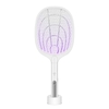 Lampe anti-moustiques intelligente et tapette à moustiques électronique Tapette à moustiques à choc électrique portative 2 en 1 Batte anti-moustiques rechargeable