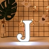 Lampe blanche en forme de lettre Home Club Décoration de mariage en salle