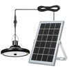 Lampe de balcon de détection de corps humain extérieur de lumière suspendue solaire de LEDs avec la télécommande