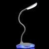 Lampe de bureau L-ED 3 niveaux de luminosité réglable dimmable sensible conception de T-ouch Tube pliable flexible USB