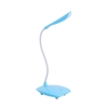 Lampe de bureau LED rechargeable Charge USB portable et plug-in Tuyau flexible à 360 ° Lampe de lecture Étudiants Enfants Lumière douce Lampe de table à commande tactile pour les yeux