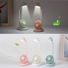Lampe de bureau multifonctionnelle trois modes de ventilateur