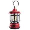 Lampe de camping en plein air lanterne de camping rétro rechargeable USB veilleuse lampe de secours gradation en continu pour camping randonnée tente pêche
