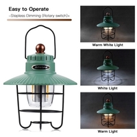 Lampe de camping Portable lampe Vintage USB Rechargeable étanche