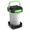 Lampe de camping rechargeable solaire de lumière de tente rétractable extérieure avec poignée