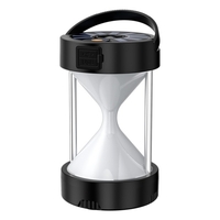 Lampe de Camping solaire de sablier LEDs lumière de secours étanche Rechargeable extérieure pour Camping/alpinisme/pêche/marché de nuit