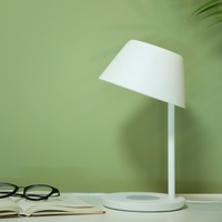 Lampe de chevet Yeelight Staria Pro YLCT03YL avec station de charge sans fil Qi Lampe de bureau 2700K-6500K Veilleuse Lampe d
