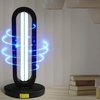 Lampe de désinfection UV à haute teneur en ozone 38W 360 degrés lumière ultraviolette à distance lumière germicide domestique intelligente