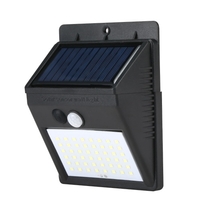 Lampe de détection de mouvement de panneau solaire IP65 à 48 LED