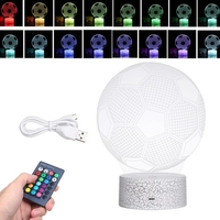 Lampe de illusion de lumière de nuit menée par dinosaure 3D