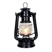 Lampe de kérosène lanterne ouragan Portable Camping en plein air rétro lampe de table flamme lumière