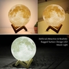 Lampe de nuit à DEL Moon Moon SMD5730 avec port de charge USB