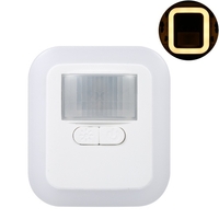 Lampe de nuit murale à LED avec détecteur de mouvement enfichable