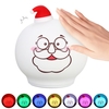 Lampe de père noël rechargeable usb silicone siliconé contrôle contrôle
