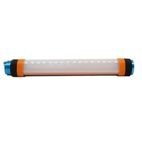 Lampe de secours à magnétisme puissant multifonctionnel pour tente de Camping à Led extérieure,  lampe de secours USB rechargeable IP68,  lumière de plongée étanche
