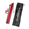 Lampe de support de lanterne amovible trépied support de lampe de camping support de lampe accessoire de camping portable avec clou