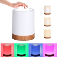 Lampe de table à intensité variable rechargeable USB