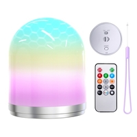 Lampe de table de bureau avec veilleuse au design mignon avec télécommande