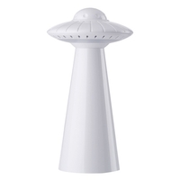 Lampe de table de charge de veilleuse de soucoupe volante UFO