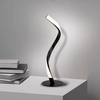 Lampe de table moderne spirale Design LED lampes de chevet veilleuses décoratives lampe de chevet en métal lampe de bureau