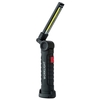 Lampe de travail à LED COB Lampe de poche pliable rotative rechargeable USB Lampe de poche portable à 5 modes avec base magnétique pour éclairage de camping de réparation de voiture d