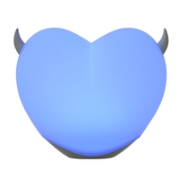 Lampe en forme de coeur Soft à économie d