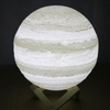 Lampe globe de lune imprimée en 3D Moon Night Light 18 cm