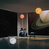 Lampe LED Moon Light 3D colorée rechargeable avec support
